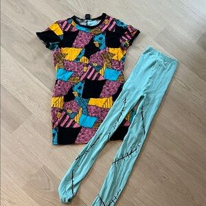 Disney Sally Dress and Tights NBC